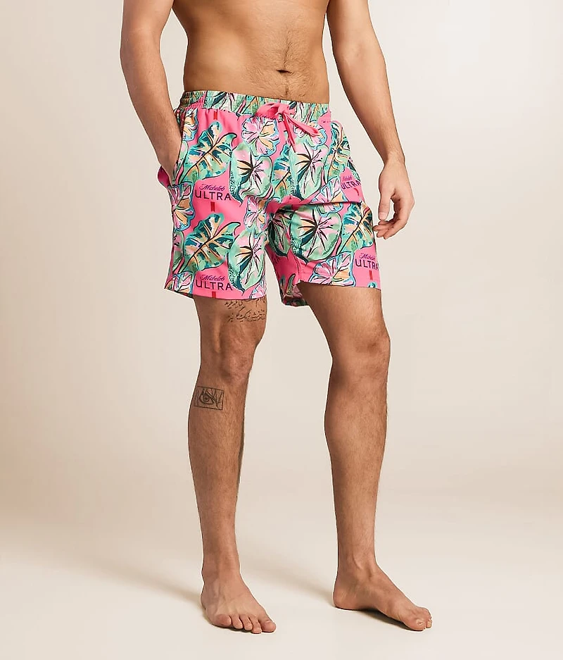 Michelob Ultra Stretch Swim Trunks