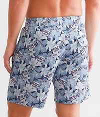 Busch Light® Floral Stretch Swim Trunks