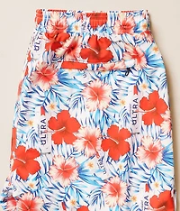 Michelob Ultra Hawaiian Stretch Swim Trunks