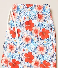 Michelob Ultra Hawaiian Stretch Swim Trunks