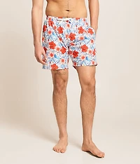 Michelob Ultra Hawaiian Stretch Swim Trunks