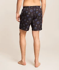 Busch Light Neon Stretch Swim Trunks