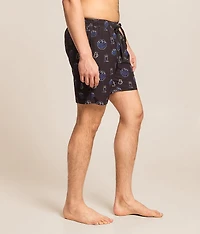 Busch Light Neon Stretch Swim Trunks