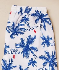 Michelob Ultra Palm Stretch Swim Trunks