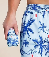 Michelob Ultra® Palm Fronds Swim Trunks