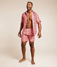 Busch Light Fish Lures Stretch Swim Trunks