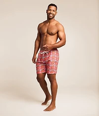 Busch Light Fish Lures Stretch Swim Trunks