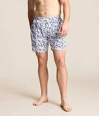 Busch Light Bass Lures Stretch Swim Trunks