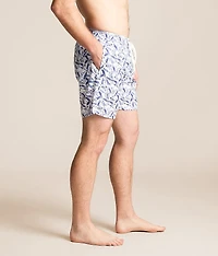 Busch Light Bass Lures Stretch Swim Trunks