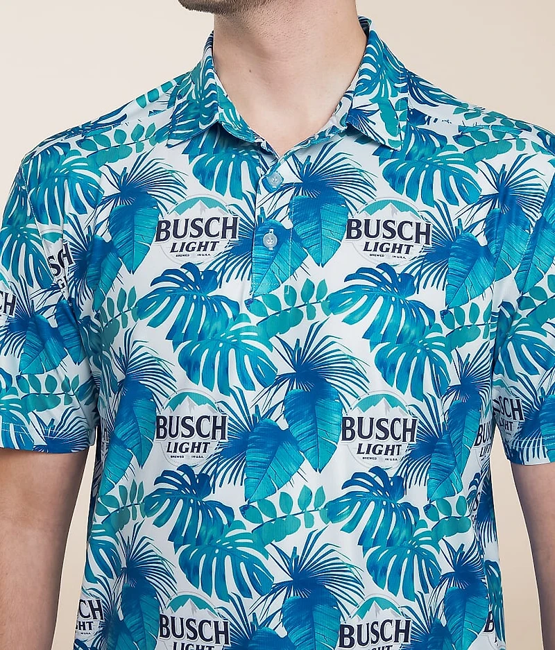 Busch Light® Floral Polo