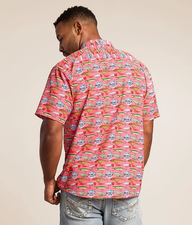 Busch Light Fishing Lures Stretch Shirt