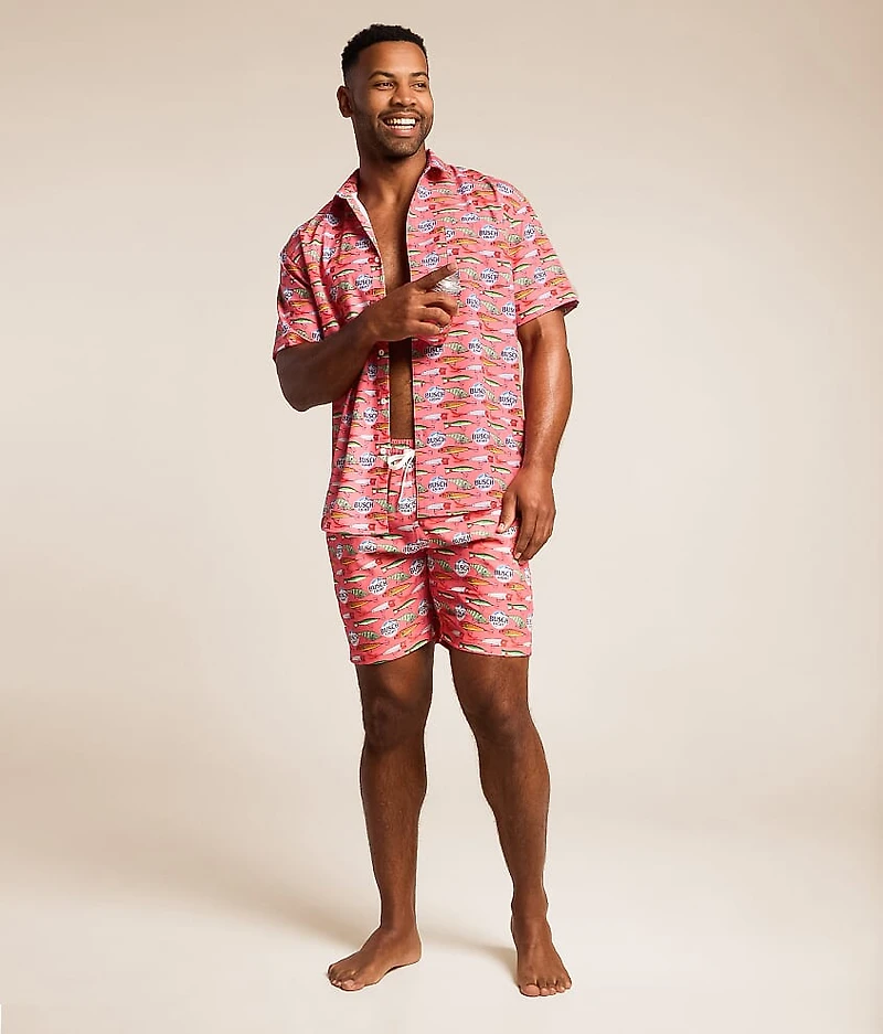 Busch Light Fishing Lures Stretch Shirt