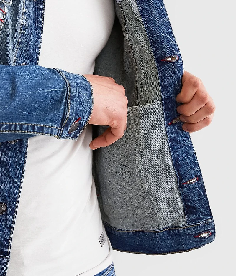 Big T Jimmy Stretch Denim Jacket