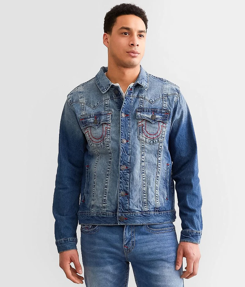 Big T Jimmy Stretch Denim Jacket