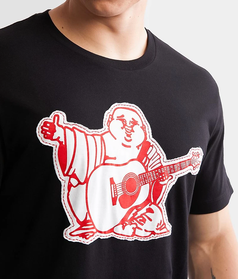 Big Buddha Applique T-Shirt