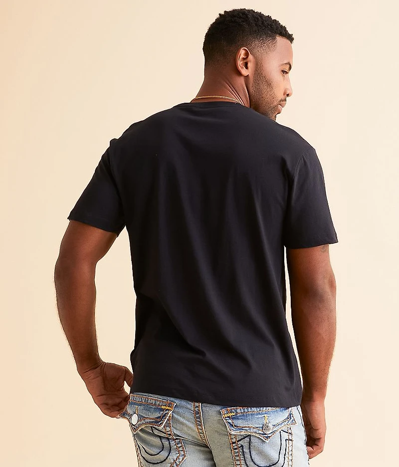 Paisley Flocked T-Shirt