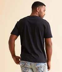 Paisley Flocked T-Shirt
