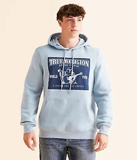 Ladder Applique Hooded Sweatshirt