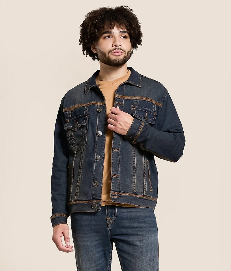 Trucker Denim Stretch Jacket
