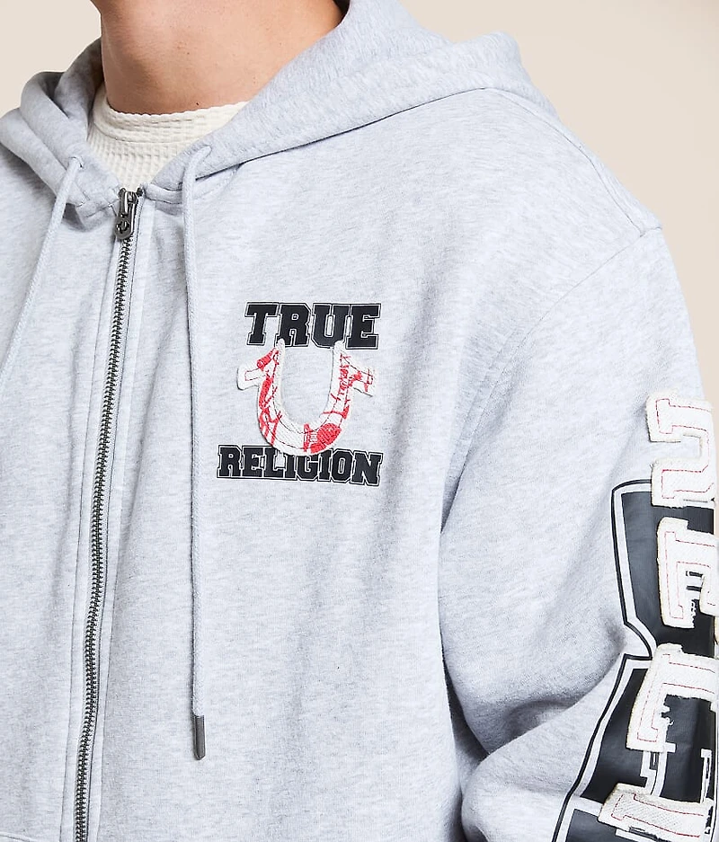 Terry Applique Hoodie