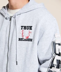 Terry Applique Hoodie