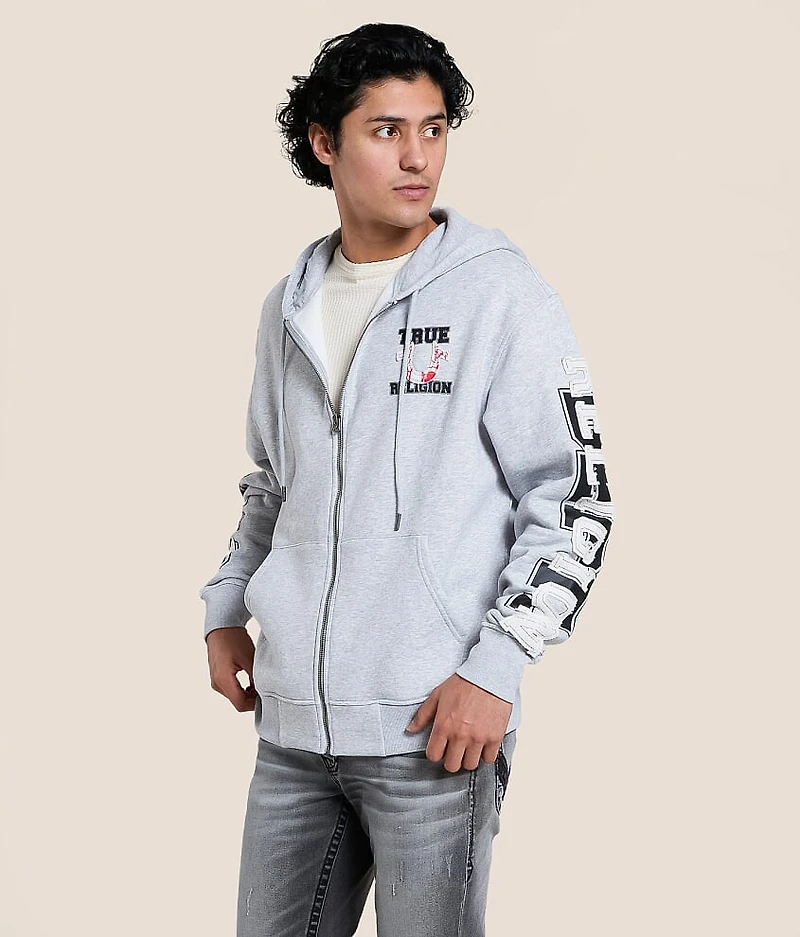 Terry Applique Hoodie