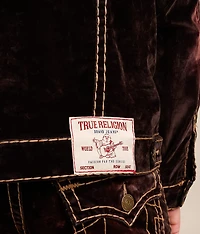 Oversized Velvet Jacket