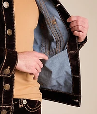 Oversized Velvet Jacket