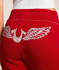 Crystal Wing Flare Pant