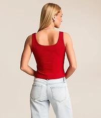 Crystal Cropped Tank Top