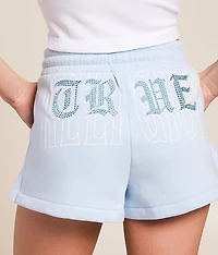 Embroidered Lounge Short
