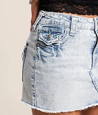 Sadie Denim Stretch Mini Skirt