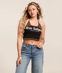 Buddha Halter Tank Top