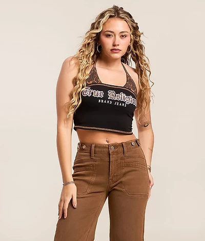 Buddha Halter Tank Top
