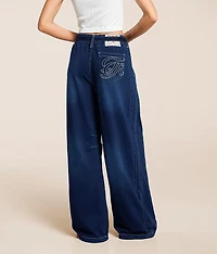 Washed Indigo Barrel Sweatpant