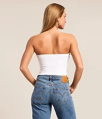 Crystal Wing Tube Top