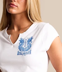 Tattoo Cropped Baby T-Shirt