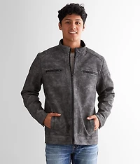Faux Leather Jacket