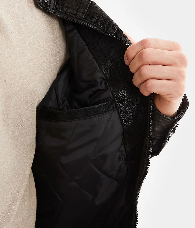Faux Suede Jacket