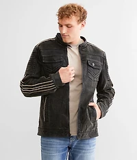 Faux Suede Jacket
