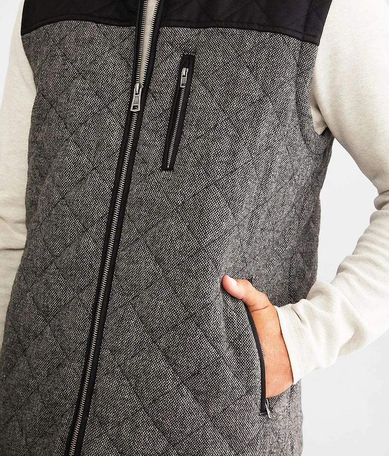 Antique Wool Blend Vest