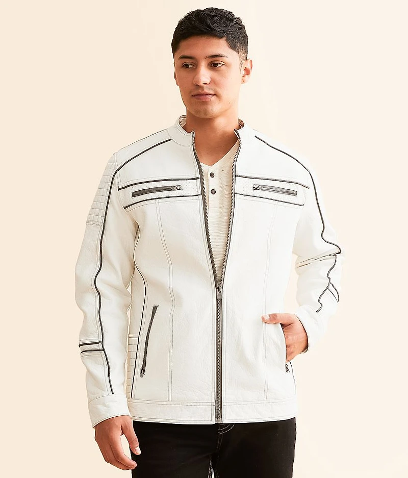 Faux Leather Jacket