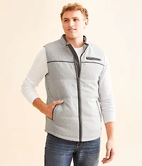 Marled Woven Vest