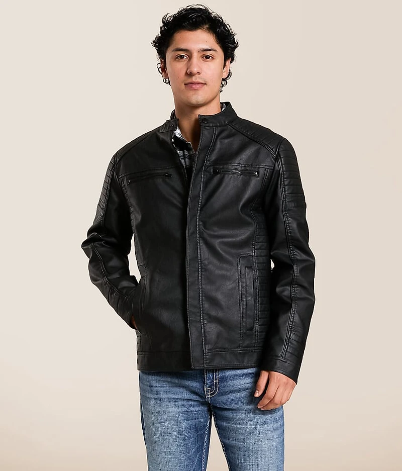 Moto Pleather Jacket