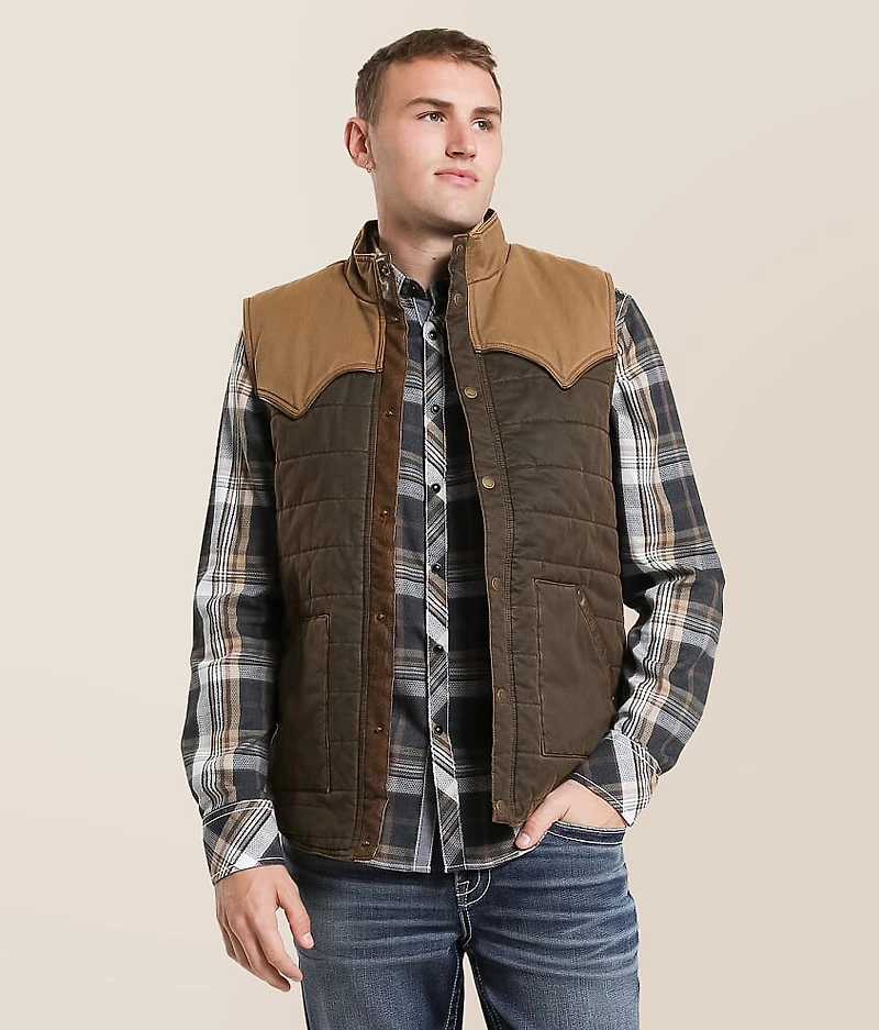 Antique Canvas Vest