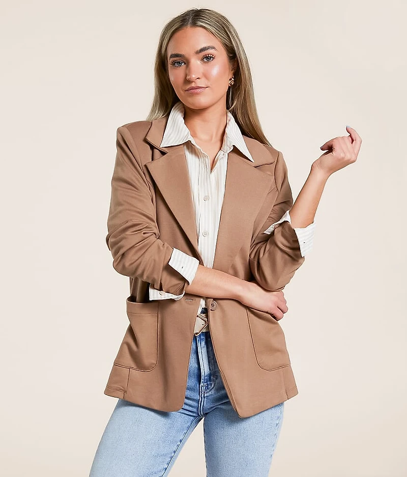 Knit Blazer