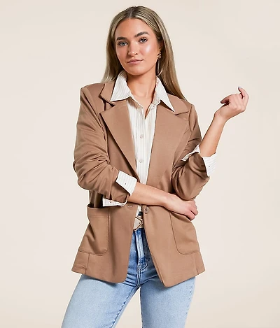 Knit Blazer