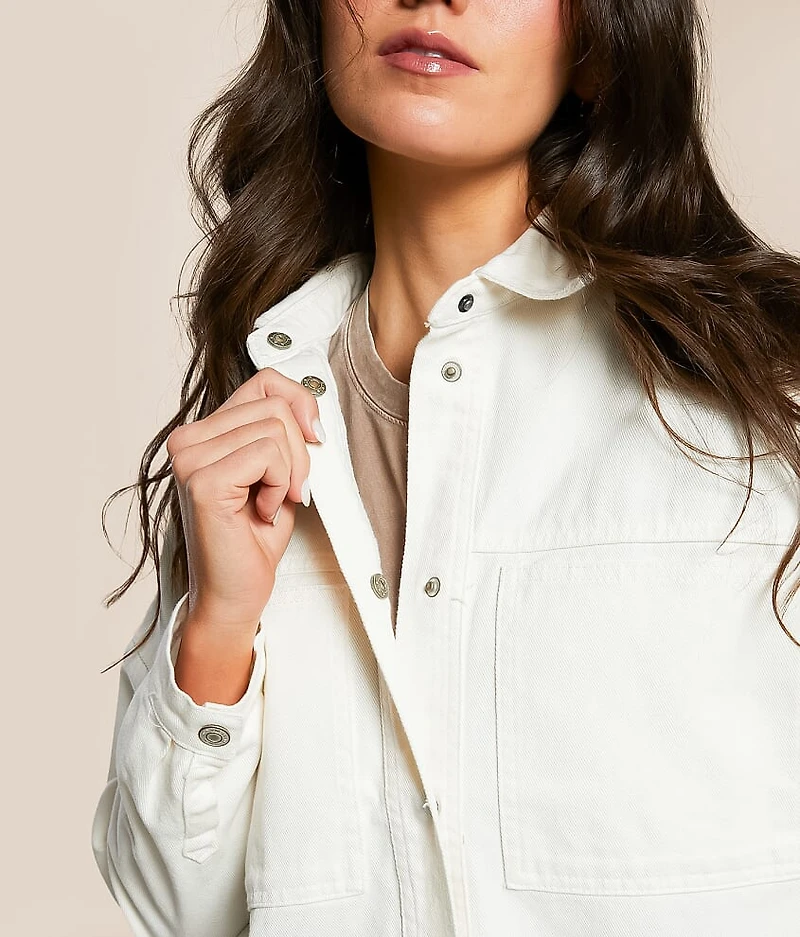 Oversized Denim Shacket