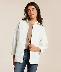Oversized Denim Shacket