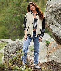 Varsity Bomber Jacket